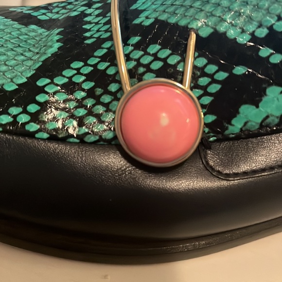 Mulberry Leather Pin Loafers - Picture 7 of 9